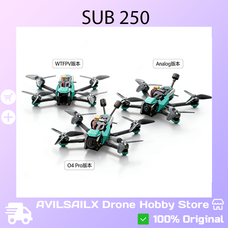 Drone Camera 4K - Drone FPV Sub250 OasisFly35 DC DJI
