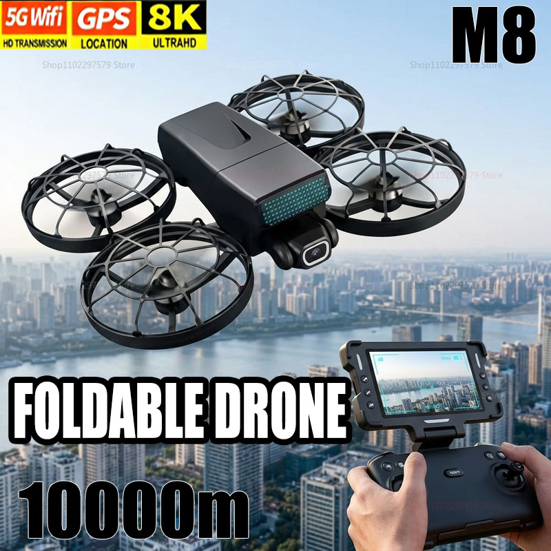 Drone Camera Professional - Nuovi Droni M8 GPS 8K Professionali