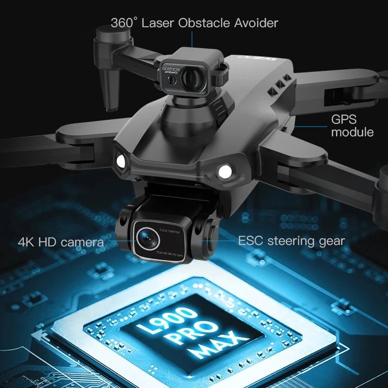 L900 Pro MAX GPS Drone 4K Prof - Drone Camera Wide Angle recensione e prezzo