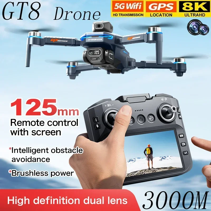 Drone GT8 con Evitamento Ostac - Drone Camera Professional recensione e prezzo