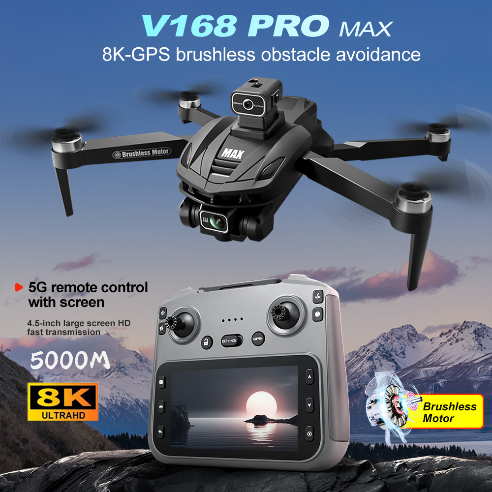 V168 PRO Max GPS Drone 8K Prof - Drone Camera Hd recensione e prezzo