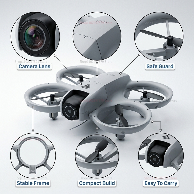 Mini Drone RC 2026 con Telecam - Drone Camera Professional recensione e prezzo