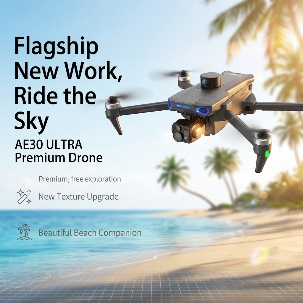 NUOVO Drone GPS AE30 Ultra con - Drone Camera 4K recensione e prezzo