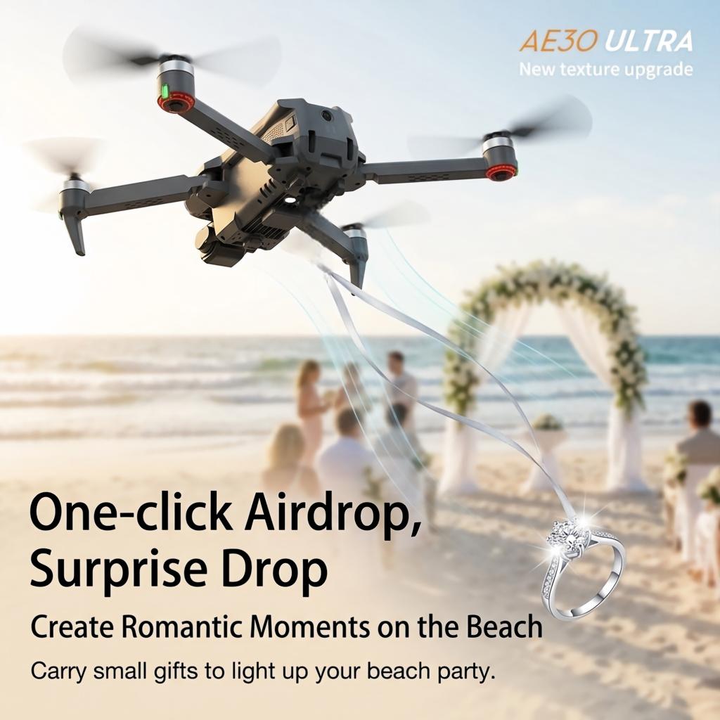 NUOVO Drone GPS AE30 Ultra con - Drone Camera 4K recensione e prezzo